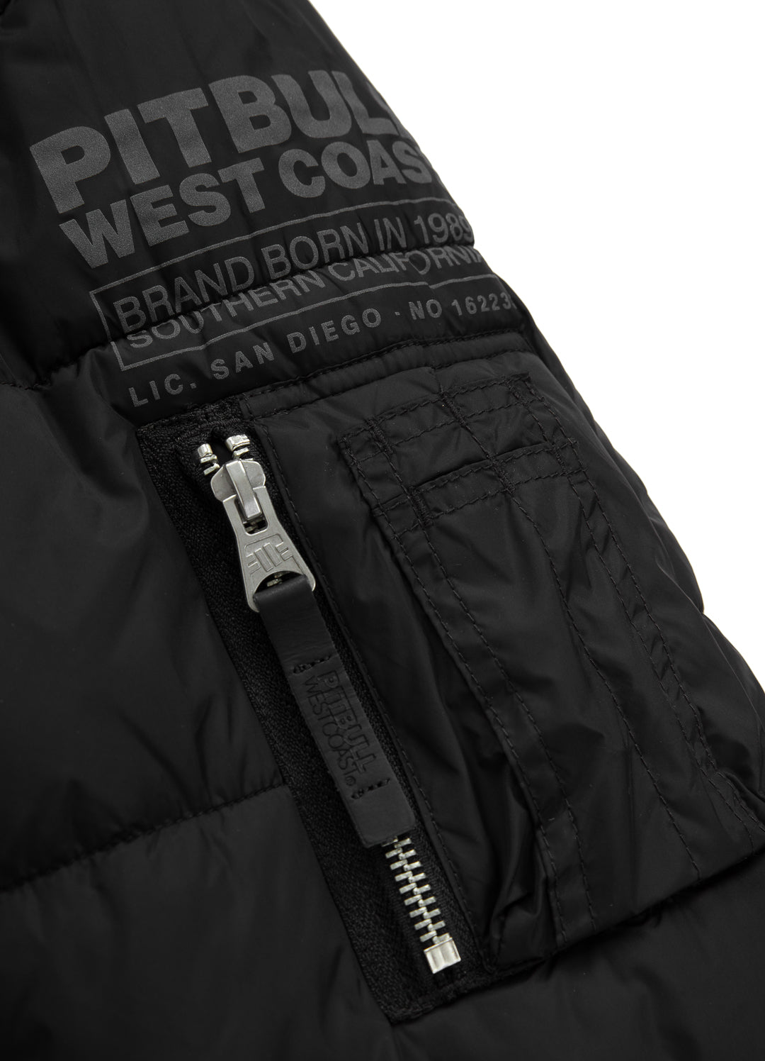 Padded Jacket Topside 2 Black - Pitbull West Coast International Store 
