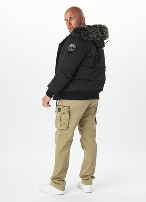 NEWPORT Black Winter Jacket - Pitbull West Coast International Store 