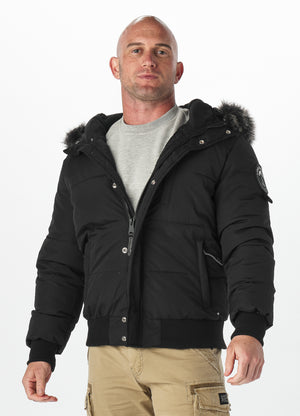 NEWPORT Black Winter Jacket - Pitbull West Coast International Store 