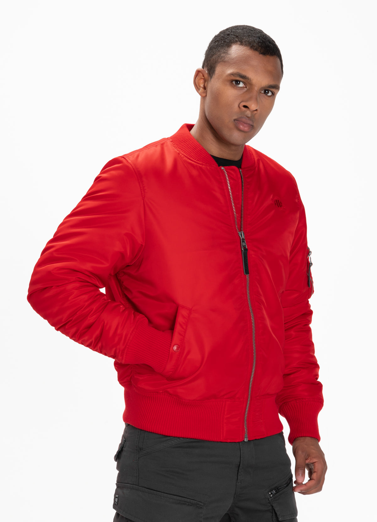 Padded Jacket MA1 Red - Pitbull West Coast International Store 