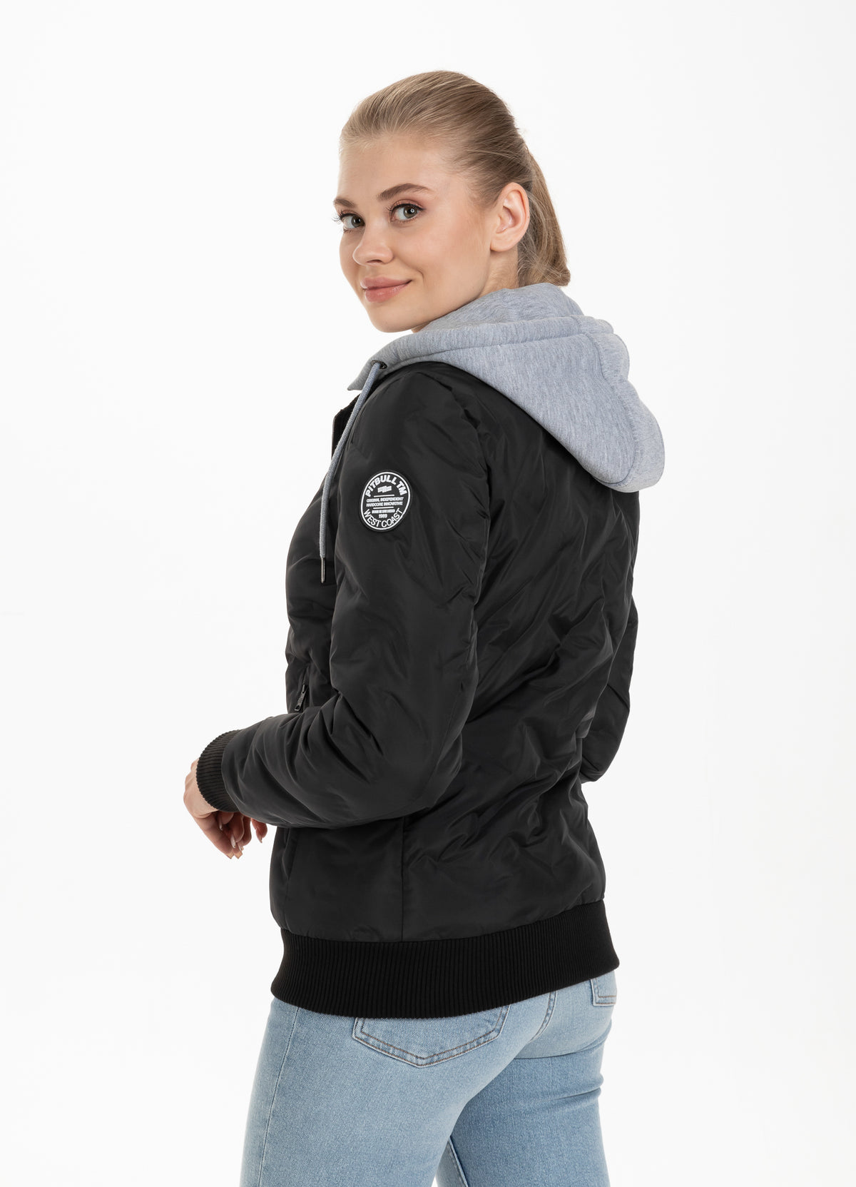 Women's Quilted Jacket Winchester Black - Pitbull West Coast International Store 