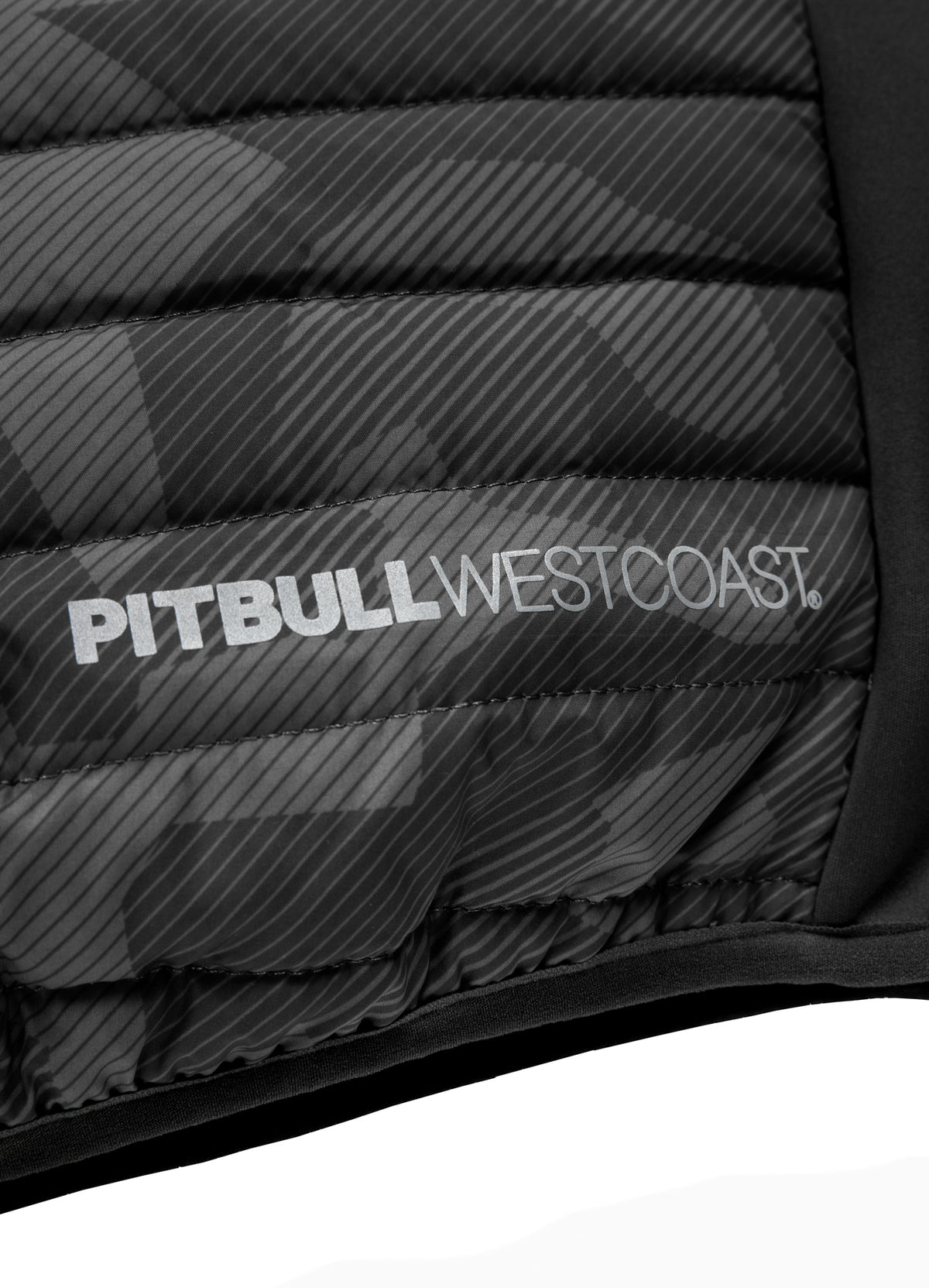 Quilted Vest DILLARD Black Camo - Pitbull West Coast International Store 