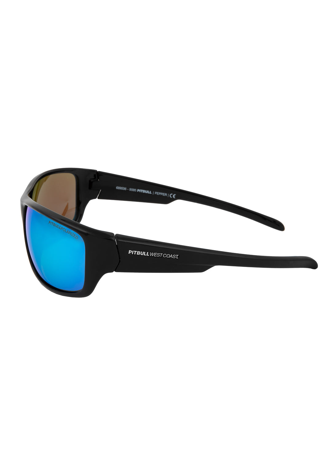 Sunglasses PEPPER Black/Blue - Pitbull West Coast International Store 