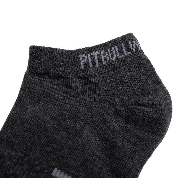 Pad Socks 3pack Charcoal - pitbullwestcoast