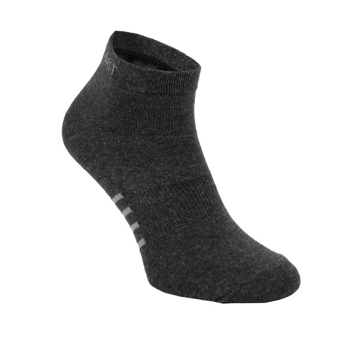 Low Ankle Socks 3pack Charcoal - pitbullwestcoast