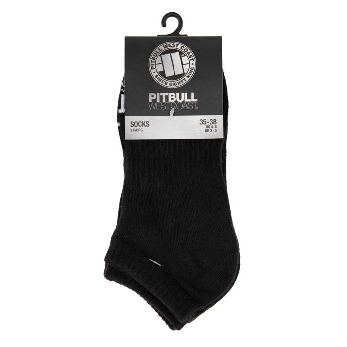 Thin Socks Pad TNT 3pack Black - Pitbull West Coast International Store 