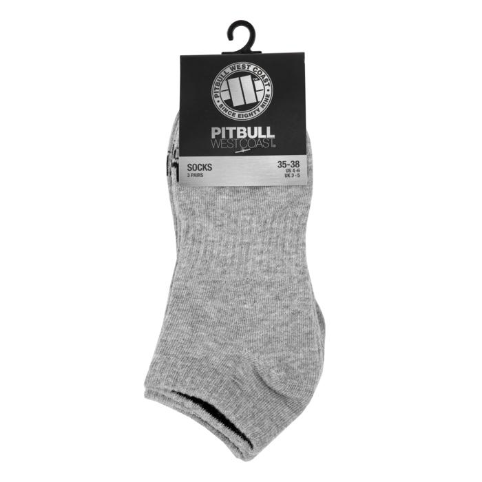 Thin Socks Pad TNT 3pack Grey - Pitbull West Coast International Store 