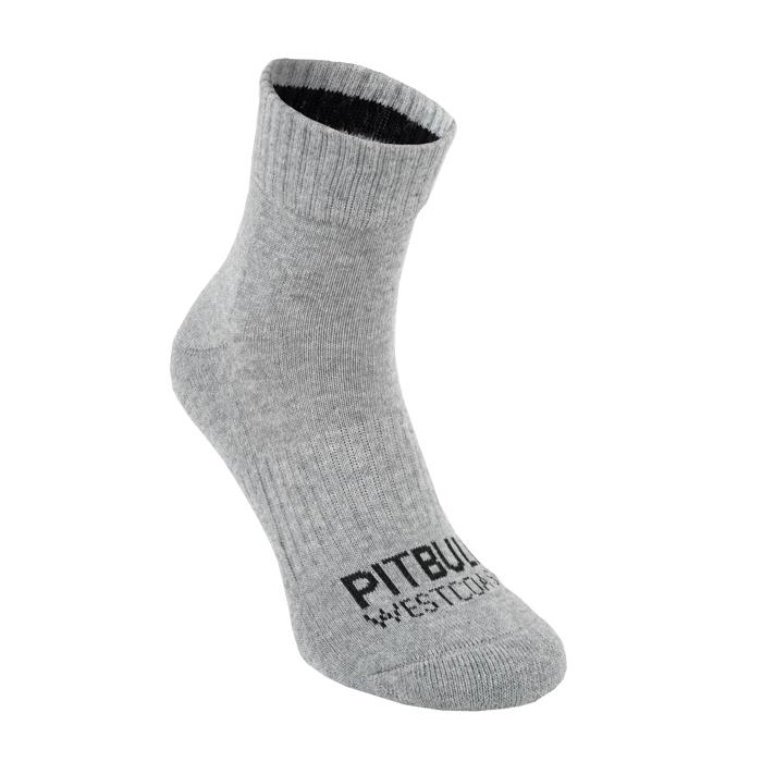 Thin Socks Low Ankle TNT 3pack Grey - Pitbull West Coast International Store 