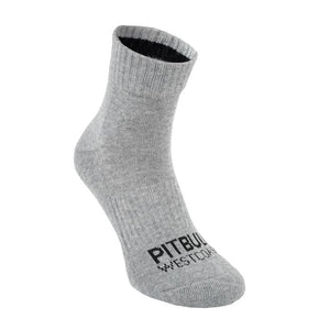 Thin Socks Low Ankle TNT 3pack Grey/Charcoal/Black - Pitbull West Coast International Store 