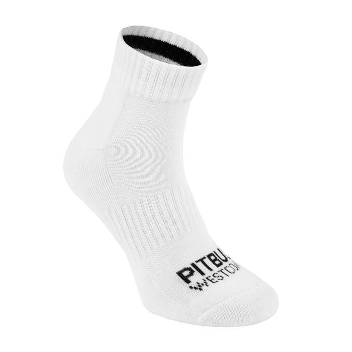 Low Ankle Socks TNT 3pack White - Pitbull West Coast International Store 
