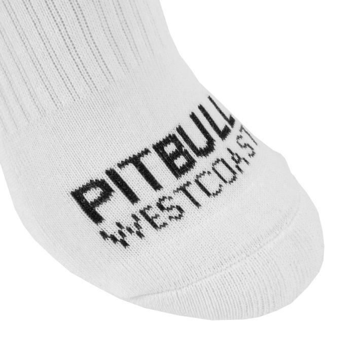 Low Ankle Socks TNT 3pack White - Pitbull West Coast International Store 