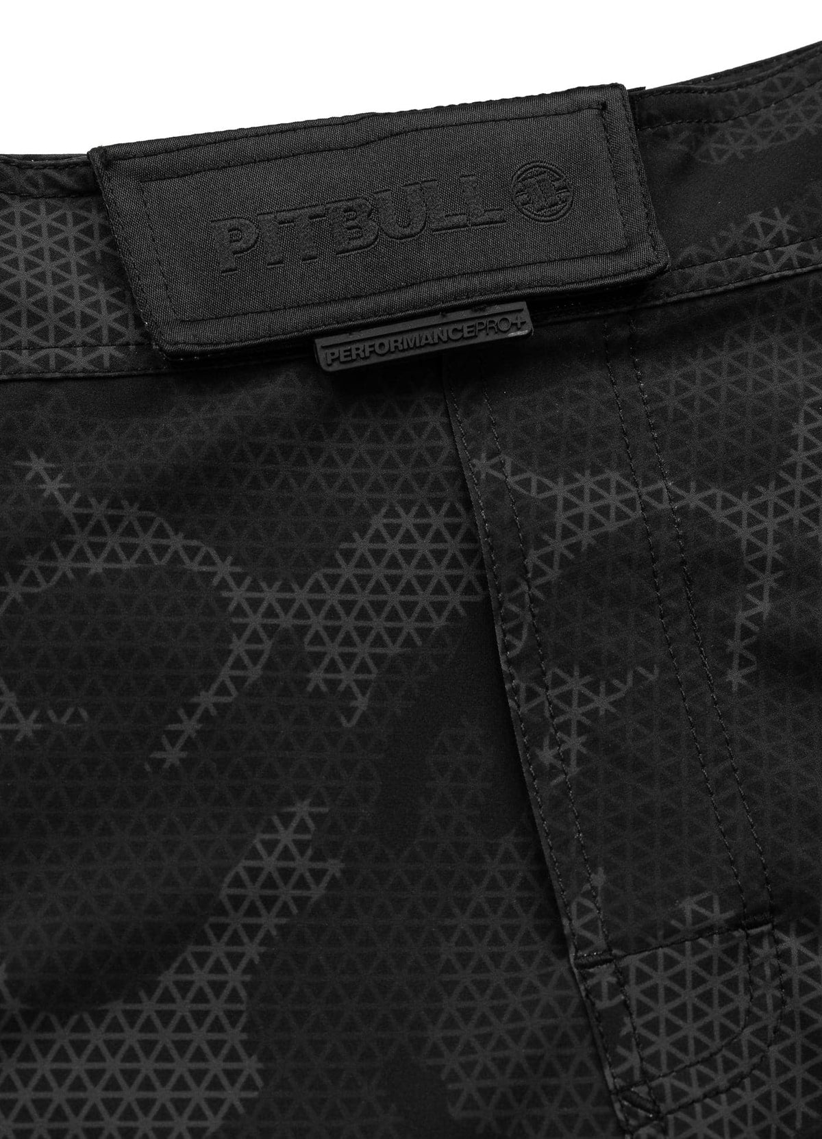 NET CAMO HILLTOP 2 Black Grappling Shorts 3 - Pitbull West Coast International Store 