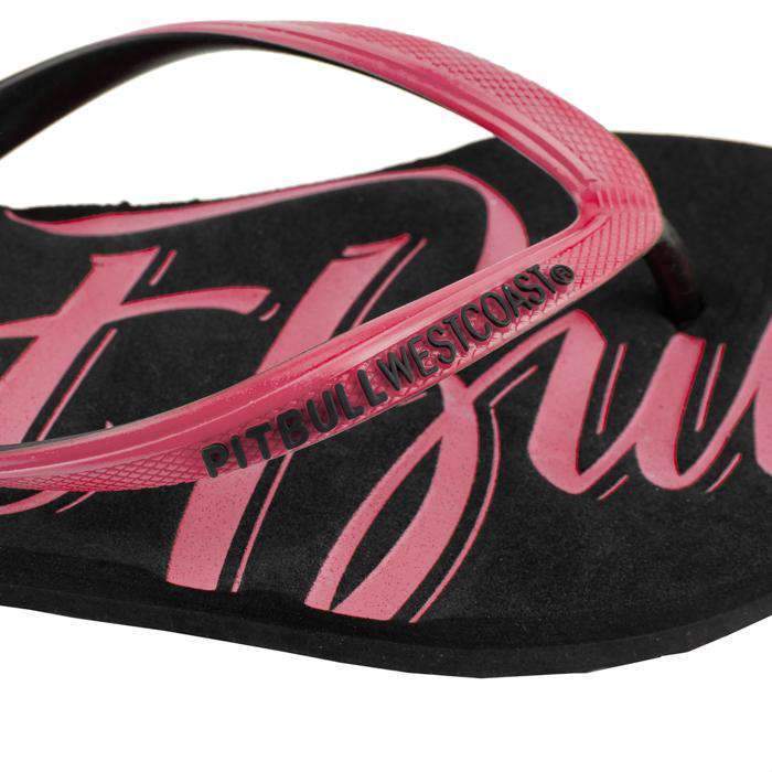 Women&#39;s Flip Flops LA JEFA Pink - pitbullwestcoast