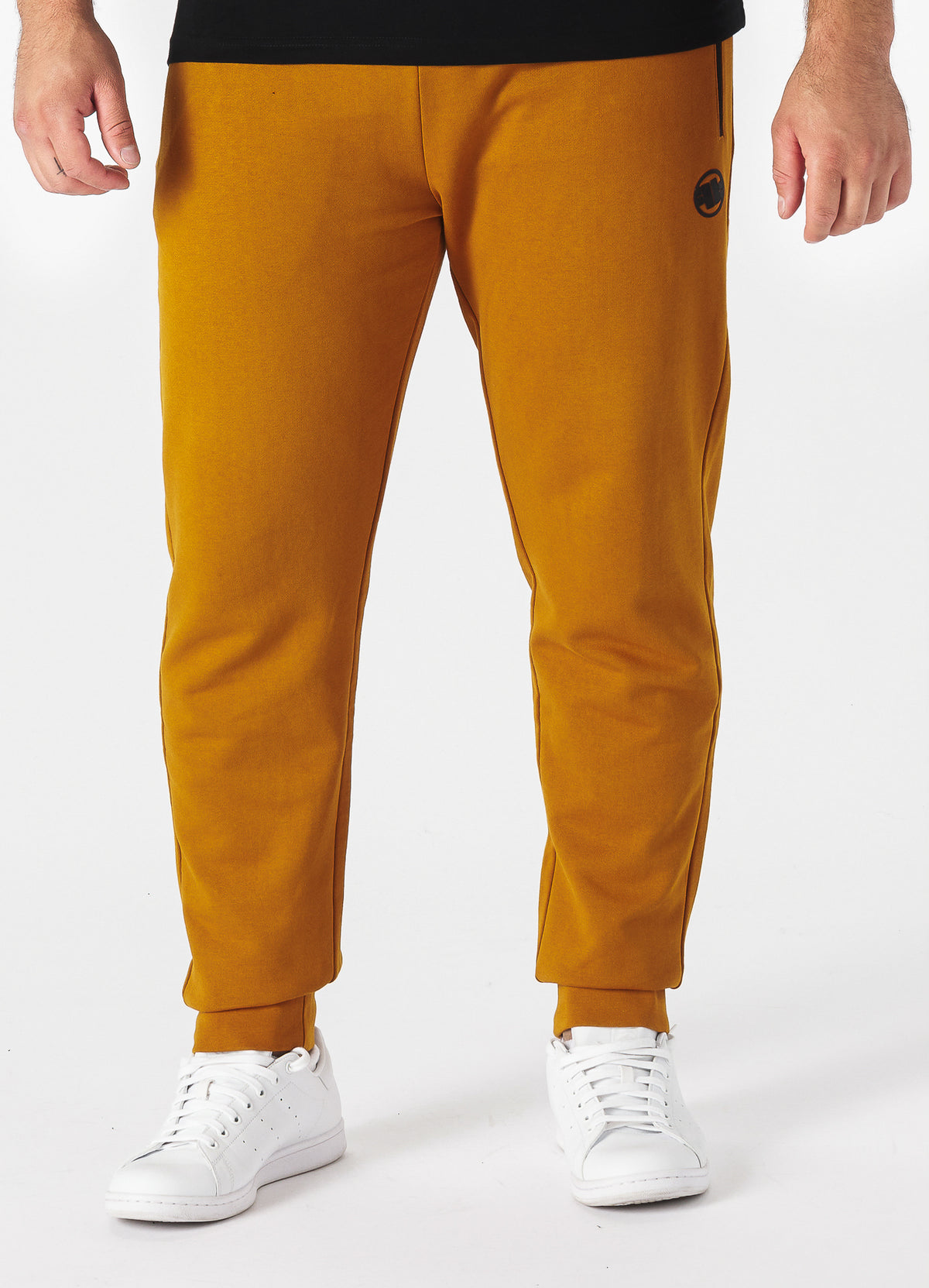 TERRY NEW LOGO Honey Yellow Track Pants - Pitbull West Coast International Store 