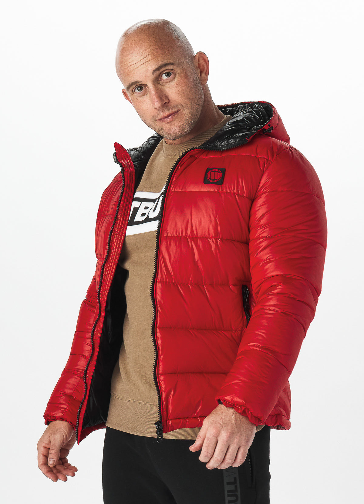 Men's Jacket Shine 2 Red - Pitbull West Coast International Store 